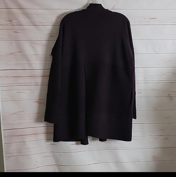 Lululemon Sit In Lotus Wrap ll Black Cherry Cardigan - Picture 5 of 11